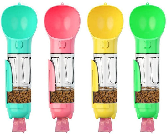 BOTELLA MULTIUSO 3 EN 1 PARA MASCOTA