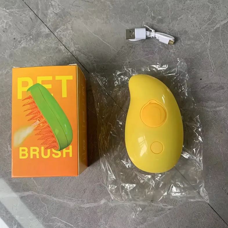 Cepillo Vapor Para mascotas  Quita pelo