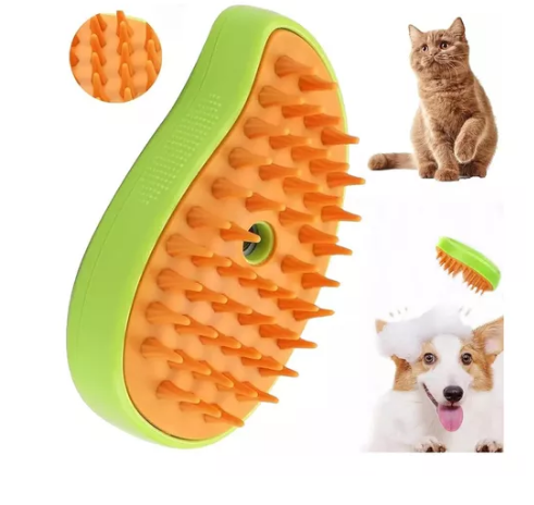 Cepillo Vapor Para mascotas  Quita pelo