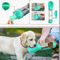 BOTELLA MULTIUSO 3 EN 1 PARA MASCOTA